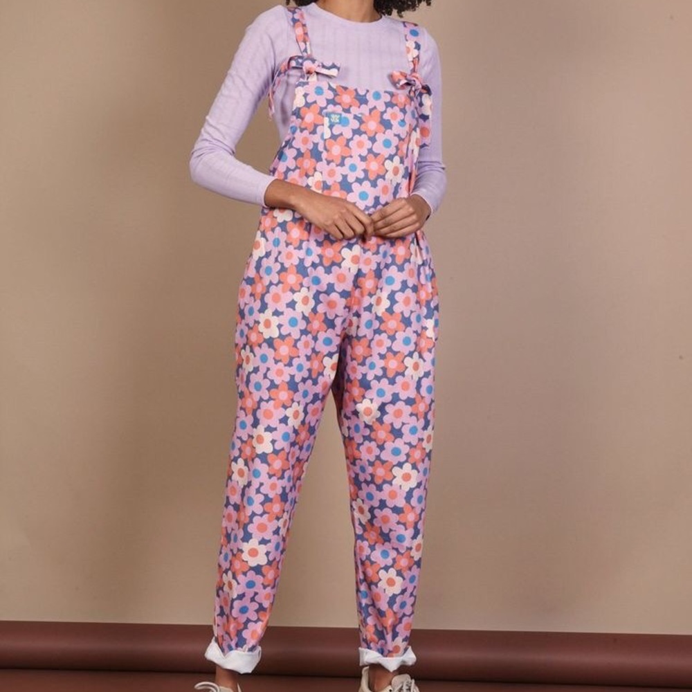 Limited Edition Lucy and Yak Pink Daize Dungarees
